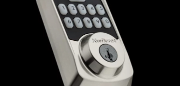 Kwikset Aura, in Satin Nickel for custom renovations in Ottawa